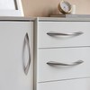 JIASENBAO 5 Pack Brushed Nickel Cabinet Pulls 5 Inch Arch