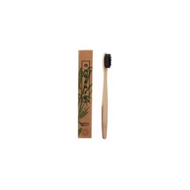 Natural Biodegradable Bamboo Toothbrush, BPA Free Eco-Friendly Charcoal Toothbrush