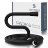 SANTRAS® Premium Shower Hose Matt Black 1.50 m with Flow