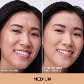 IT Cosmetics CC+ Cream Natural Matte (Medium) - Poreless Full Coverage Foundation With SPF 40, 16HR Shine Control, Color-Corrector, Skin-Balancing Serum, Noncomedogenic - 1.08 fl oz