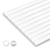 STICKGOO 10-Pack Peel and Stick Trim for Backsplash Tile Edge,