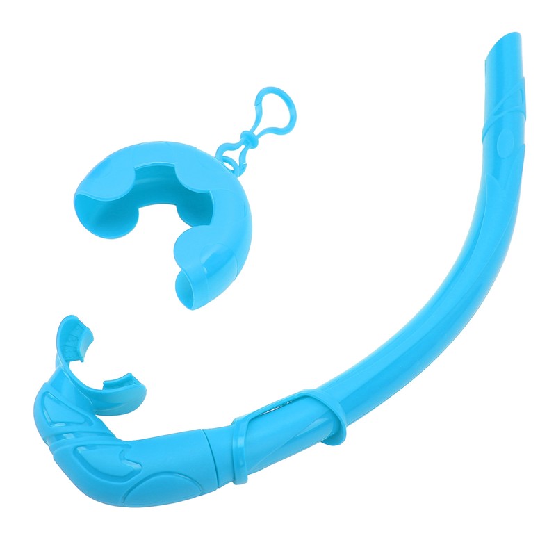 Dry Snorkel Full Silicone Soft Portable with Storage Box Snorkel