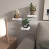 PopiShelves Small Floating Shelves for Wall - 6 Inch Mini