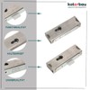KOTARBAU Mortice Lock with Lock Case 30 x 50 x