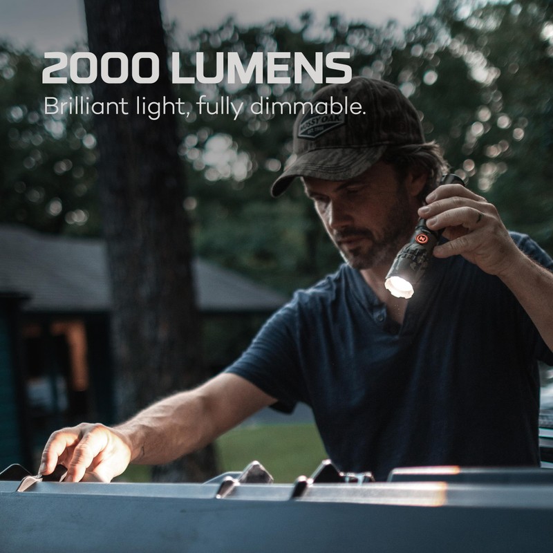 NEBO SLYDE KING Flashlight | High Lumens, Rechargeable COB Work