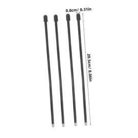 Kisangel 10pcs Soft Antenna for Remote Control Cars Boats Airplanes Easy Replace Spring Internal Thread Accessories for Adults Precision Crafted Ride Parts