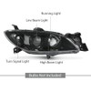 G-PLUS Projector Headlights Assembly Halogen Compatible with Mazda 3 4-Door