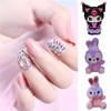 Flatback Rhinestones Round Gems for Nails Art and Crafts 4000Pcs