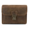 MegaGear MG1724 Pebble Genuine Leather Camera Case Bag for Instant