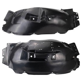 TRQ TRQ Front Inner Fender Liner Set Compatible with 2001-2003 Ford Explorer Sport 2001-2005 Explorer Sport Trac FO1246113 FO1247113