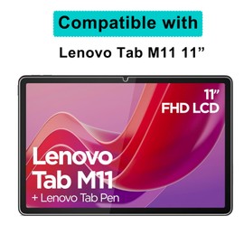 Cfeclog (2 Pack) Designed for Lenovo Tab M11 2024 11” Screen Protector Tempered Glass, Anti Scratch, Bubble Free