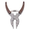 Flat Pliers Wooden Handle Alloy Steel Mouth 38mm Jaw Width