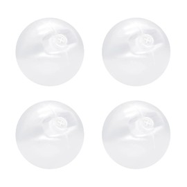 WishLotus 4pcs Squeakers, 60mm Plastic Squeakers for Dog Toys, Toy Noise Maker Insert Replacement for Repairing Old Toys & Sound Again Pet Supply (60mm)