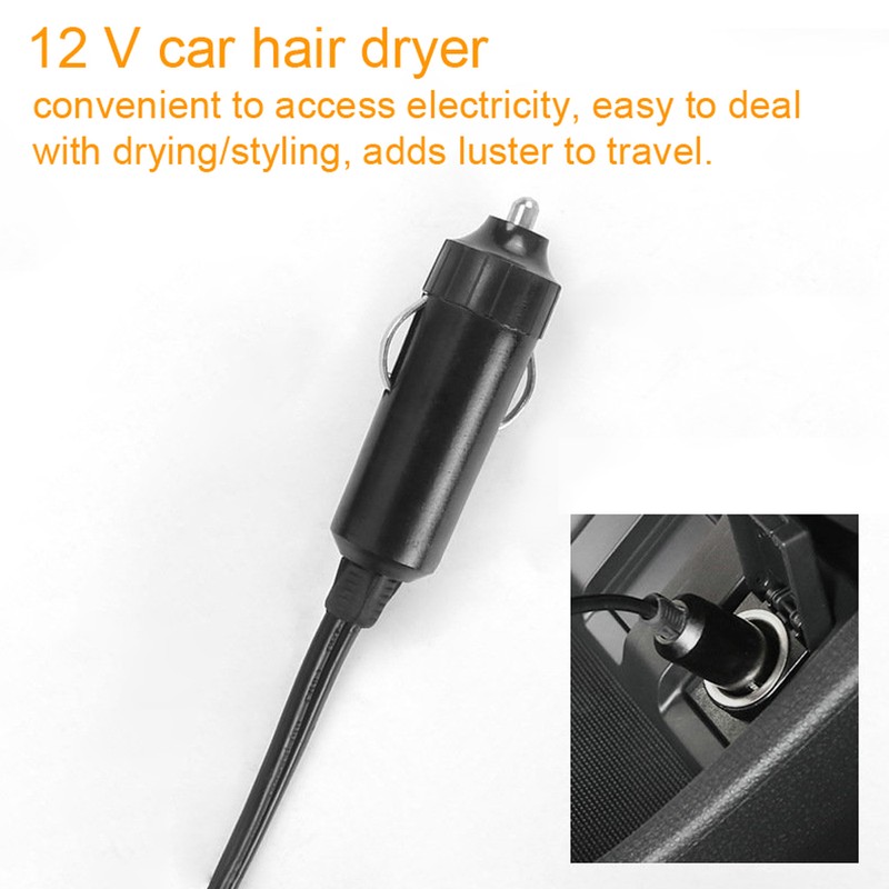 12 V Car-Styling Hair Dryer Hot & Cold Blow Dryer
