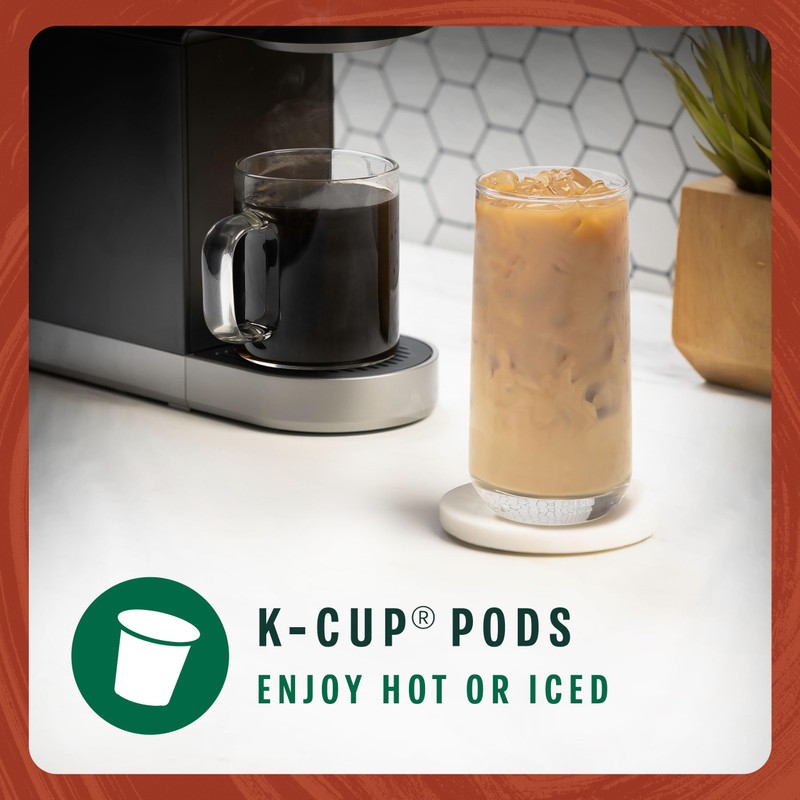 Starbucks K-Cup Coffee Pods, Pumpkin Spice Naturally Flavored Coffee for