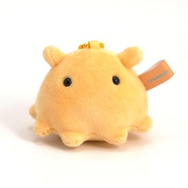 Punyumen Mendaco Plush Toy Mascot with Keychain 6cm Small Cute Sea Life Goods Soft Touch Durable Great Christmas Birthday Gift (Yellow)