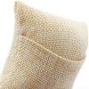 WinldMonmo 2PCS Light Brown Burlap Bracelet Watch Pillow Bangle Cushion,