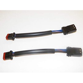 Harley 2016-up JAE TURN SIGNAL wire extension OEM wiring plug + play (8 INCH)