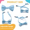 FACATH Kids Braces Bowtie Sets for Christmas Party Costume Dress,