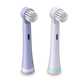 Brusheez Electronic Toothbrush Replacement Brush Heads 2 Pack (Luna The Llama)