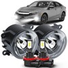 Front Bumper Driving Fog Light Lamps,with H11 LED Fog light,Left
