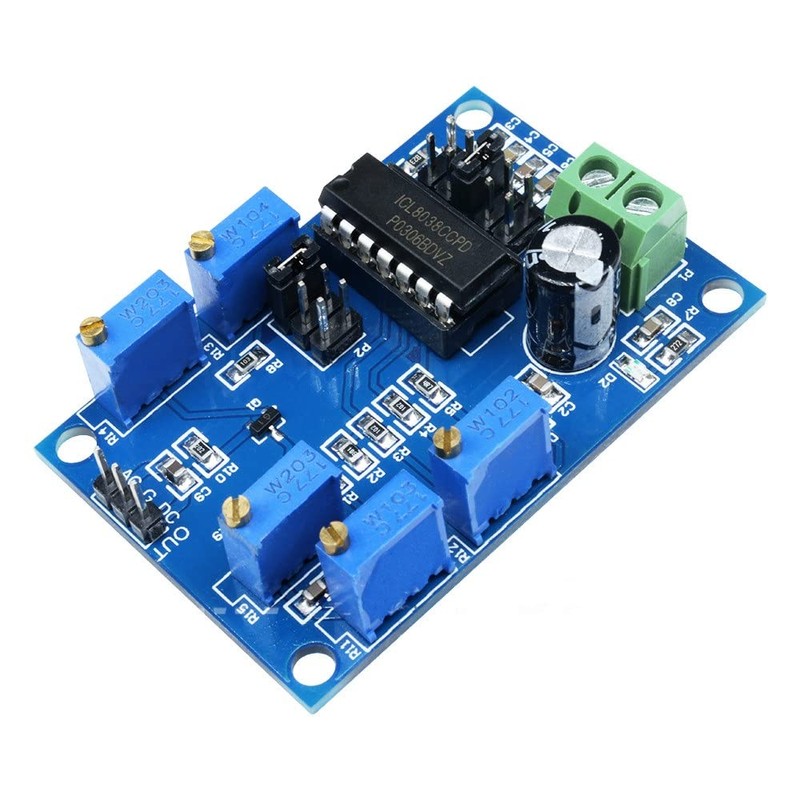 Fasizi ICL8038 Signal Generator Medium/Low Signal Frequency 10Hz-450KHz Triangular/Rectangular/Sine Wave