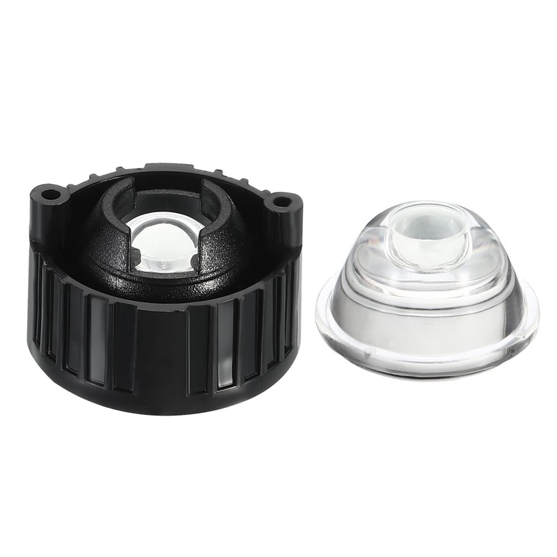 PATIKIL 20mm 90 Degree LED Lens with Stand Holder 20