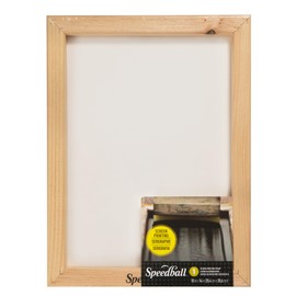 Speedball 110 Monofilament Screen Printing Frame & Base Unit, 10-Inch x 14-Inch