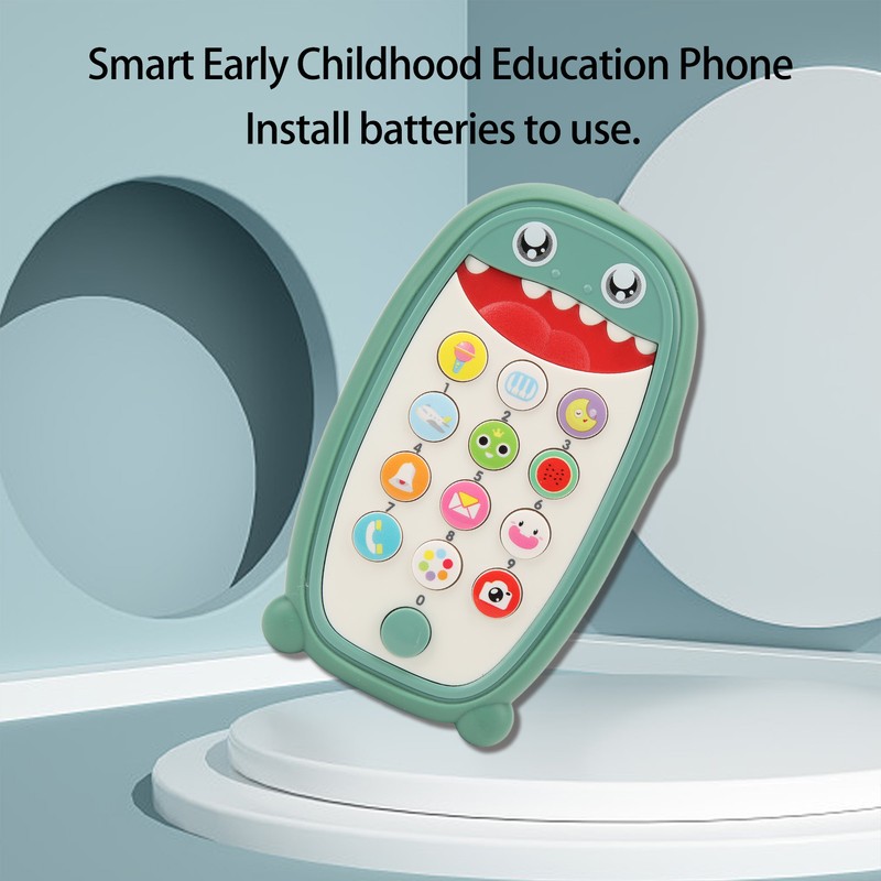 Baby Phone Toy Early Educational Music Sound Lighting Telephone Cell