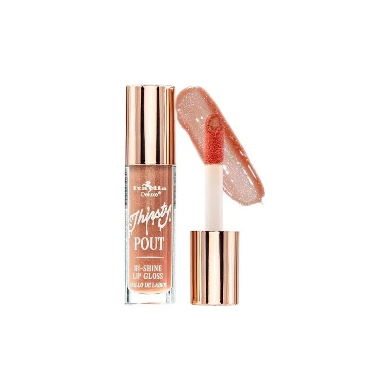 Italia Deluxe Set Gloss Labiales Thirsty Pout Hi Shine 4