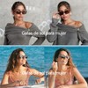 Gafas De Sol Rectangulares Con Estilo,Gafas De Sol Unisex De