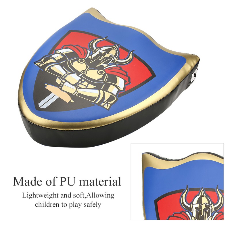 Children Taekwondo Boxing Training Fighting Knight Shield Sword Pretend Play