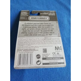 Matchbox 2010 Matchbox 06 FORD CROWN VICTORIA Green 68/100 GREAT CARD City Action TAXI