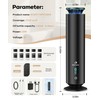 Waterless Scent Diffuser Kit,Scent Diffuser with 7 Lights and Breathing