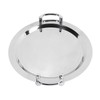 Stainless Steel Buffet Plate Bright Mirror Finish Serving Tray with