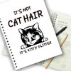 XKZGSZB It’s Not Cat Hair It’s Kitty Glitter，Funny Hardcover Cat