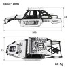MEUS RACING Mantis24 Body with Roll Cage for Axial 1/24