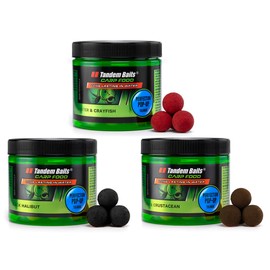 Tandem Baits Set of 3 Carp Food Perfection Pop-Up Fish Flavour Mix | Carp Pop Ups | Carp Fishing Without Effort | Bait for Large Fishing | Carp Accessories for Professionals & Hobby Anglers 16 mm 70 g