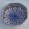 Bakir Octagonal Dish Length 25 cm Blue