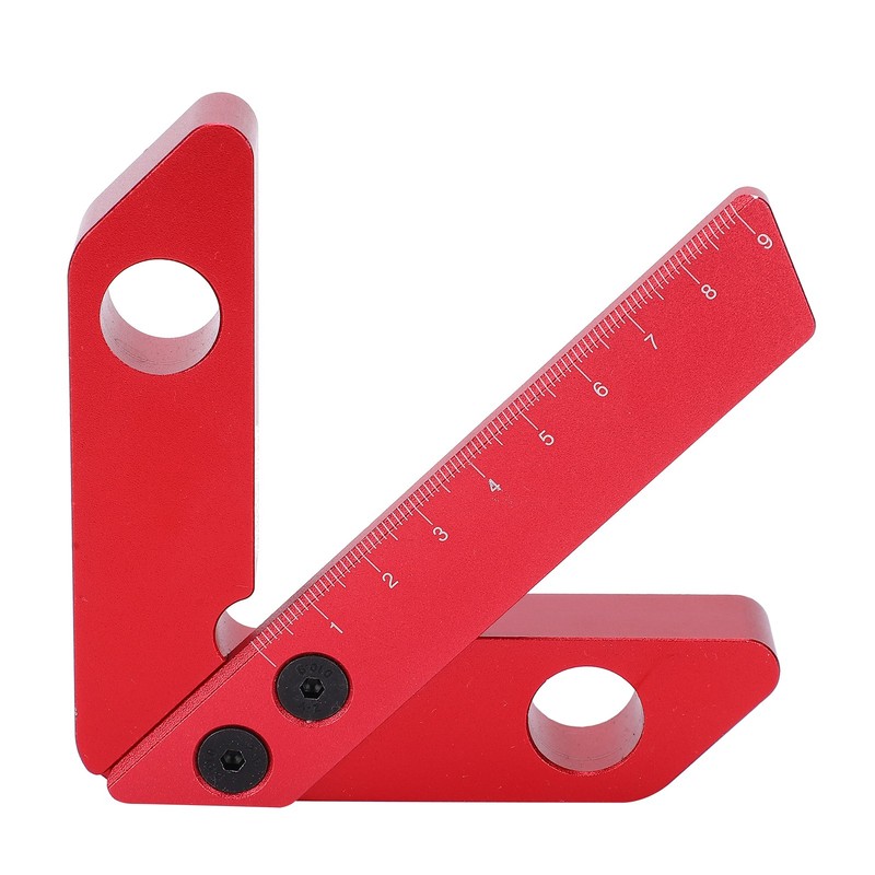 45/90 Degree Center Finder Scriber Aluminum Alloy Line Gauge Woodworking