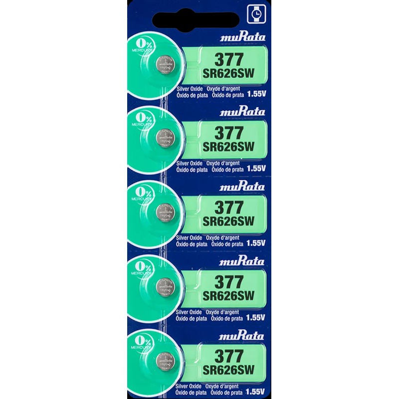 MURATA / SONY 377 SR626SW (10 piece) SR626 V377 Watch