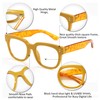 FEISEDY Retro Square Anti Blue Light Blocking Glasses Women Thick