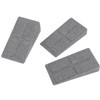 3 Pieces Calf Stretcher Slant Board Adjust Height Wedge Leg