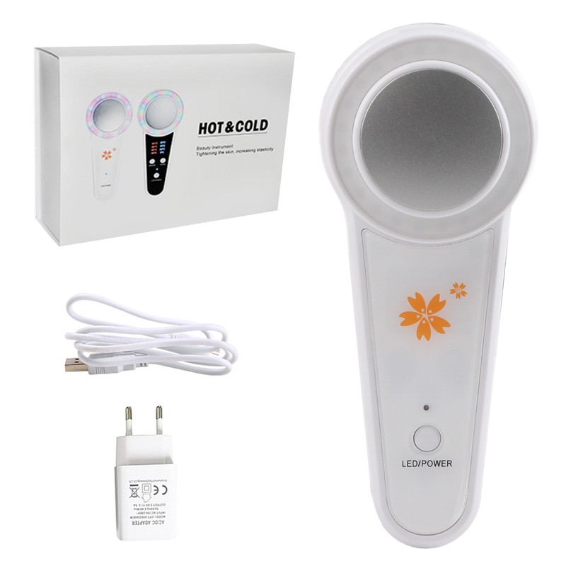 Facial Hot Cold Hammer Skin Rejuvenation Wrinkle Removal Face Beauty