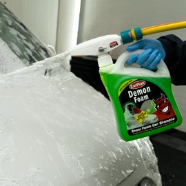 CarPlan Demon Foam 68 fl Oz (2L) with Foam Gun - Snow Foam Shampoo