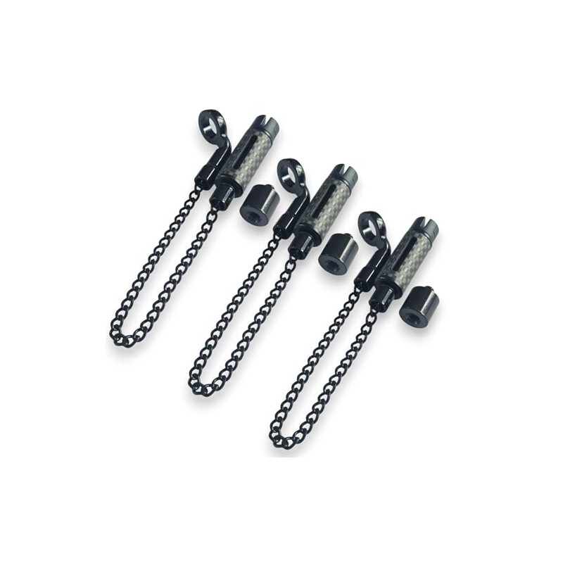 TJR Tackle 3 x Carbon Mag Pro Bite Indicators Bobbins