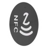 20 Pcs ID5200 NFC Stickers Adhesive Label Round 40mm Anti