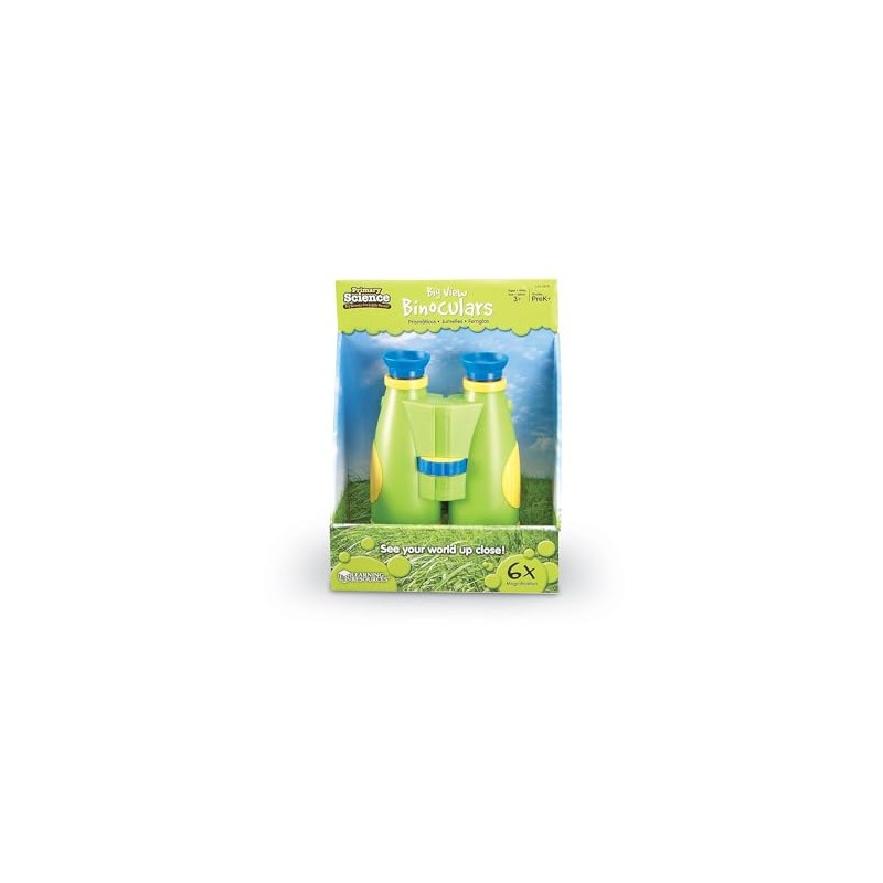 Learning Resources Primary Science Binoculars,Green