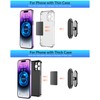【2-Pack】 Magnetic Phone Holder for car, [ Super Strong Magnet