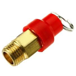OTOTEC 1er 1/4" BSP Kompressor Ventil Luftdruck-Sicherheitsventil 8.8 Bar127PSI Pro